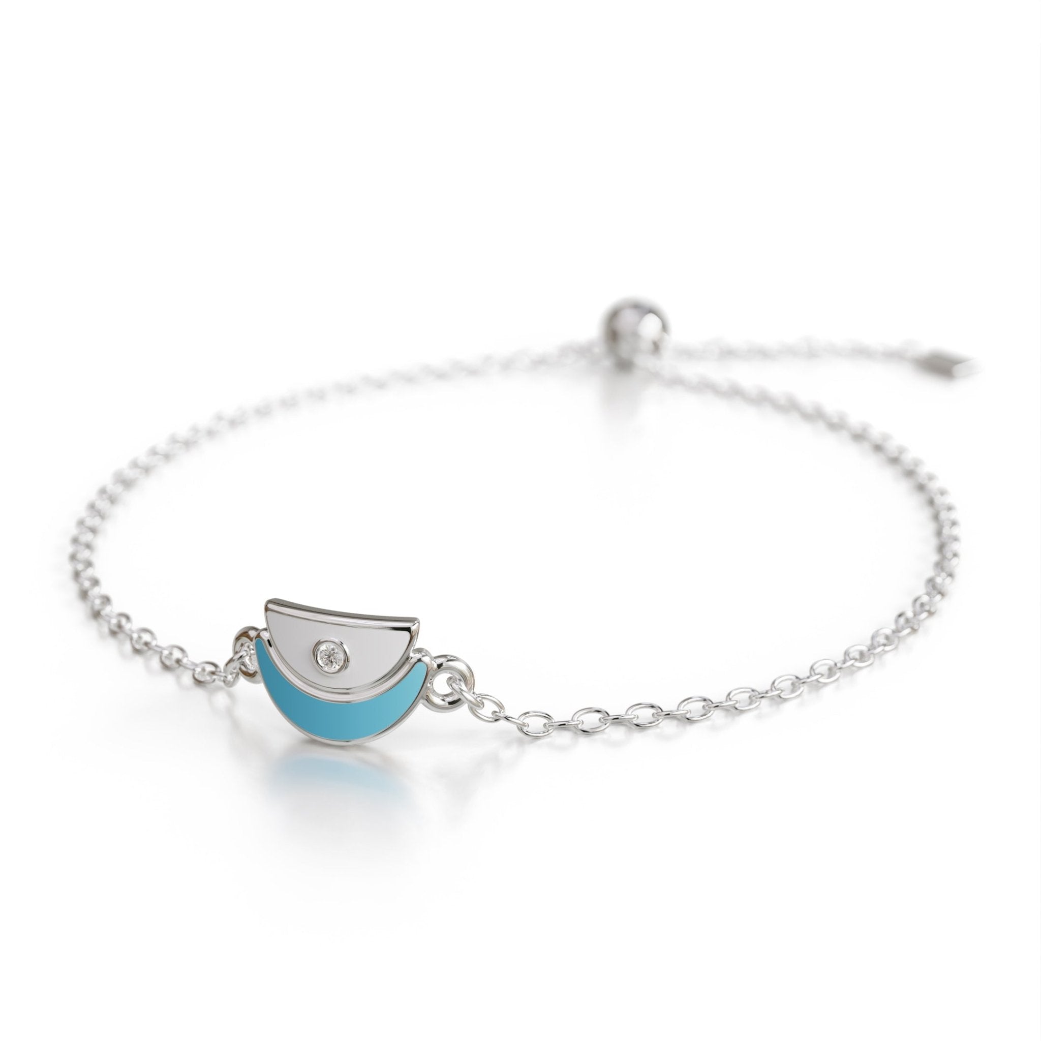 Amara Bracelet - White Gold - Whispers of Alara -