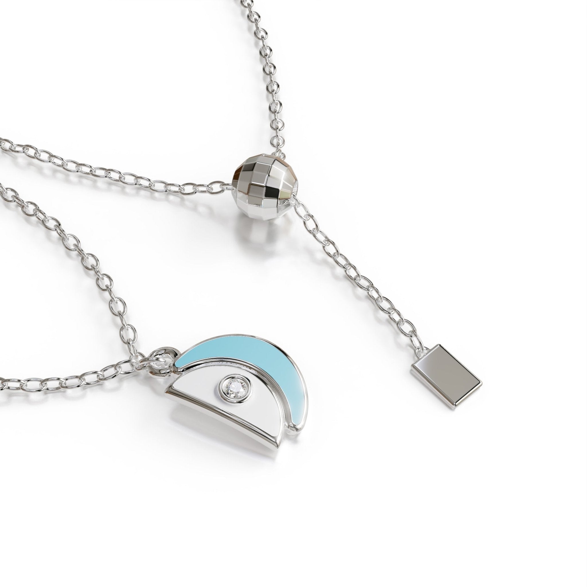 Amara Pendant - White Gold - Whispers of Alara -