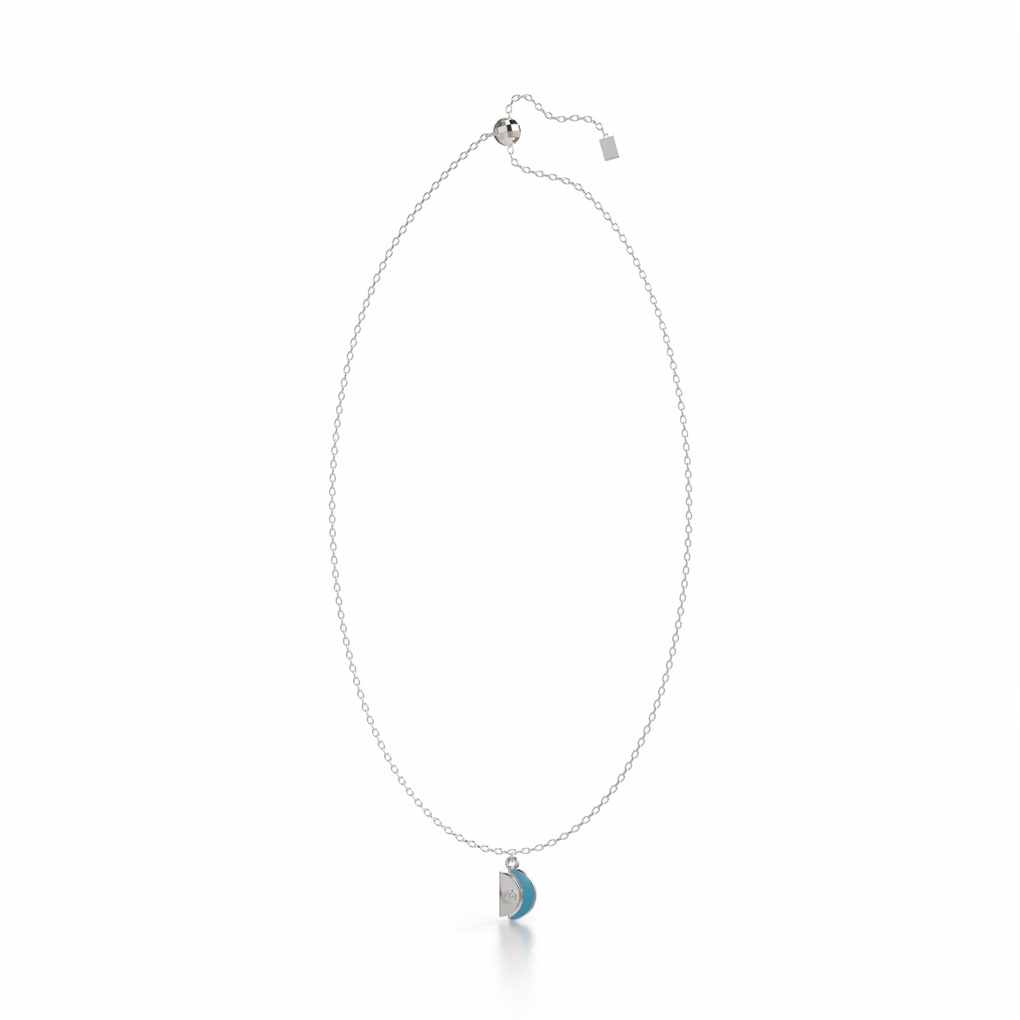 Amara Pendant - White Gold - Whispers of Alara -