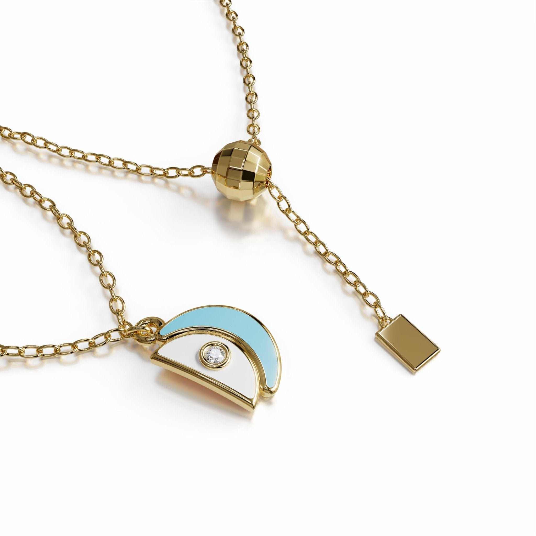 Amara Pendant - Yellow Gold - Whispers of Alara -