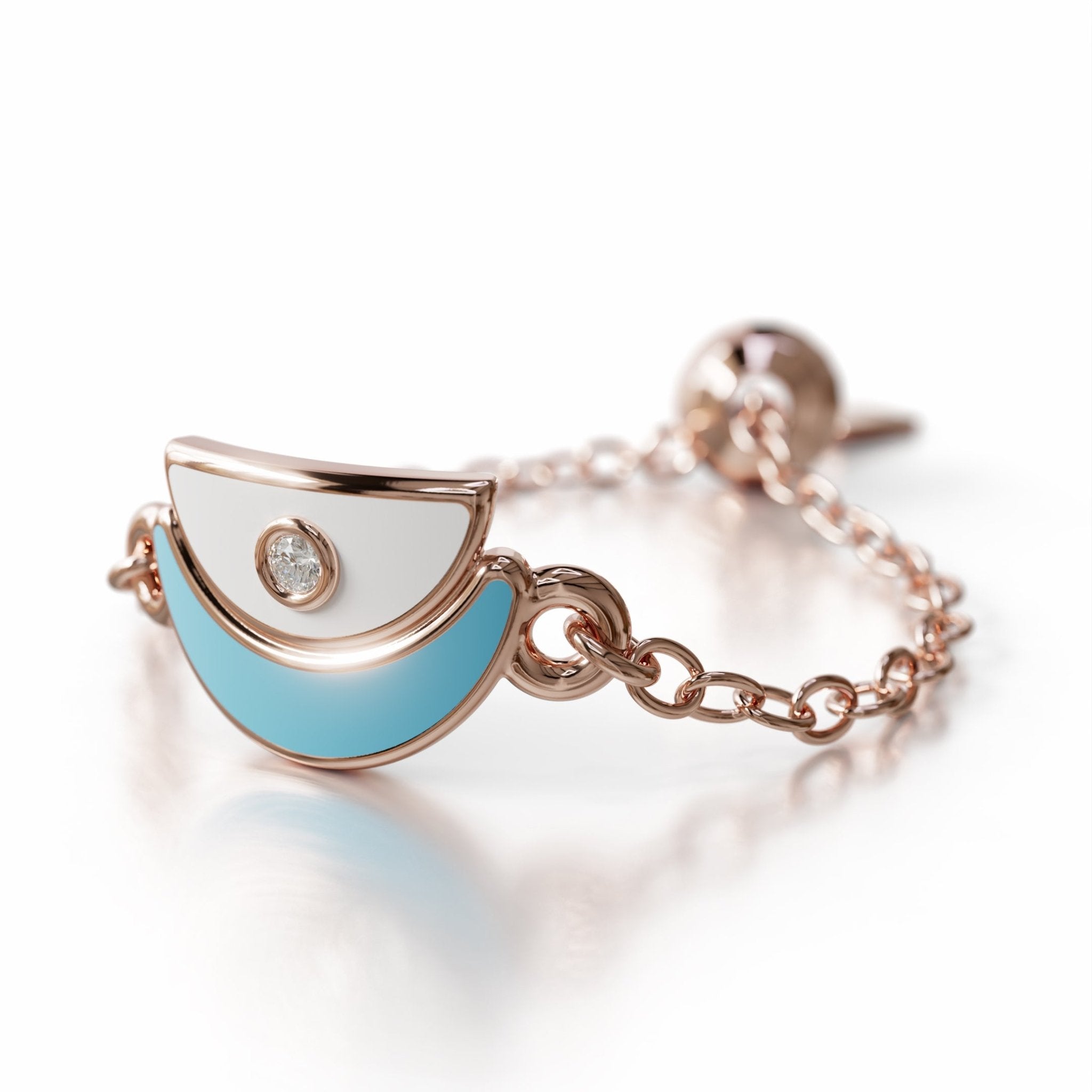 Amara Ring - Rose Gold - Whispers of Alara -