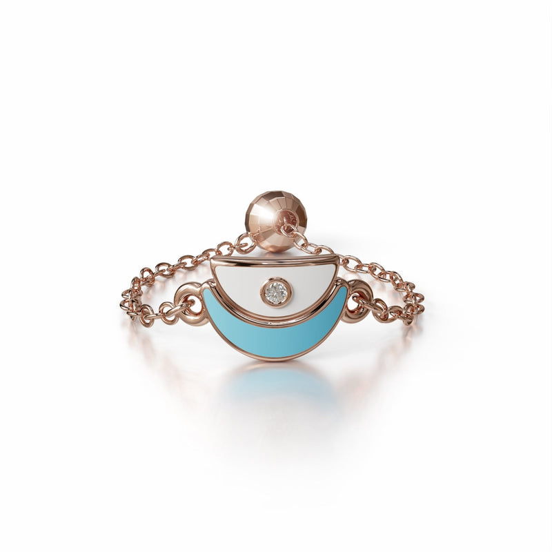 Amara Ring - Rose Gold - Whispers of Alara -