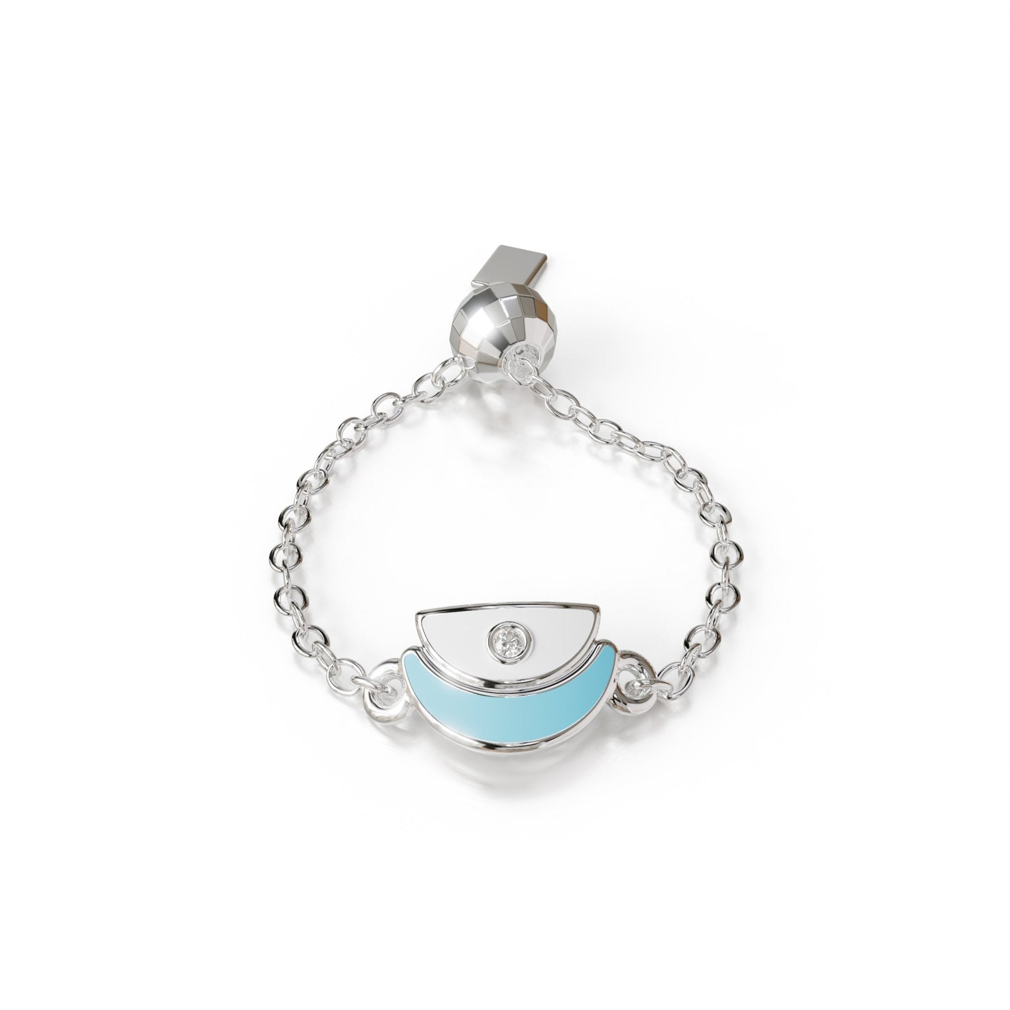 Amara Ring - White Gold - Whispers of Alara -