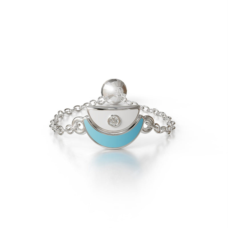 Amara Ring - White Gold - Whispers of Alara -