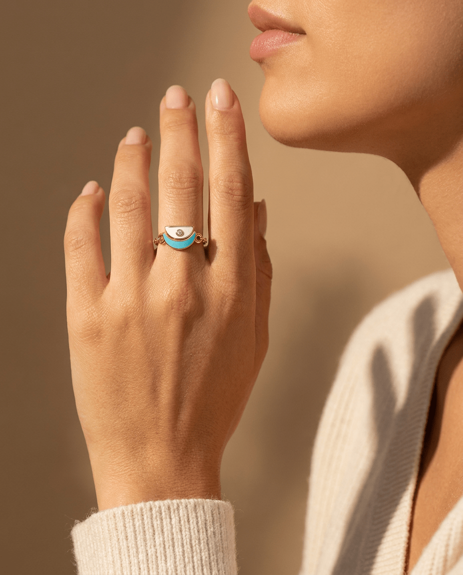 Amara Ring - Yellow Gold - Whispers of Alara -