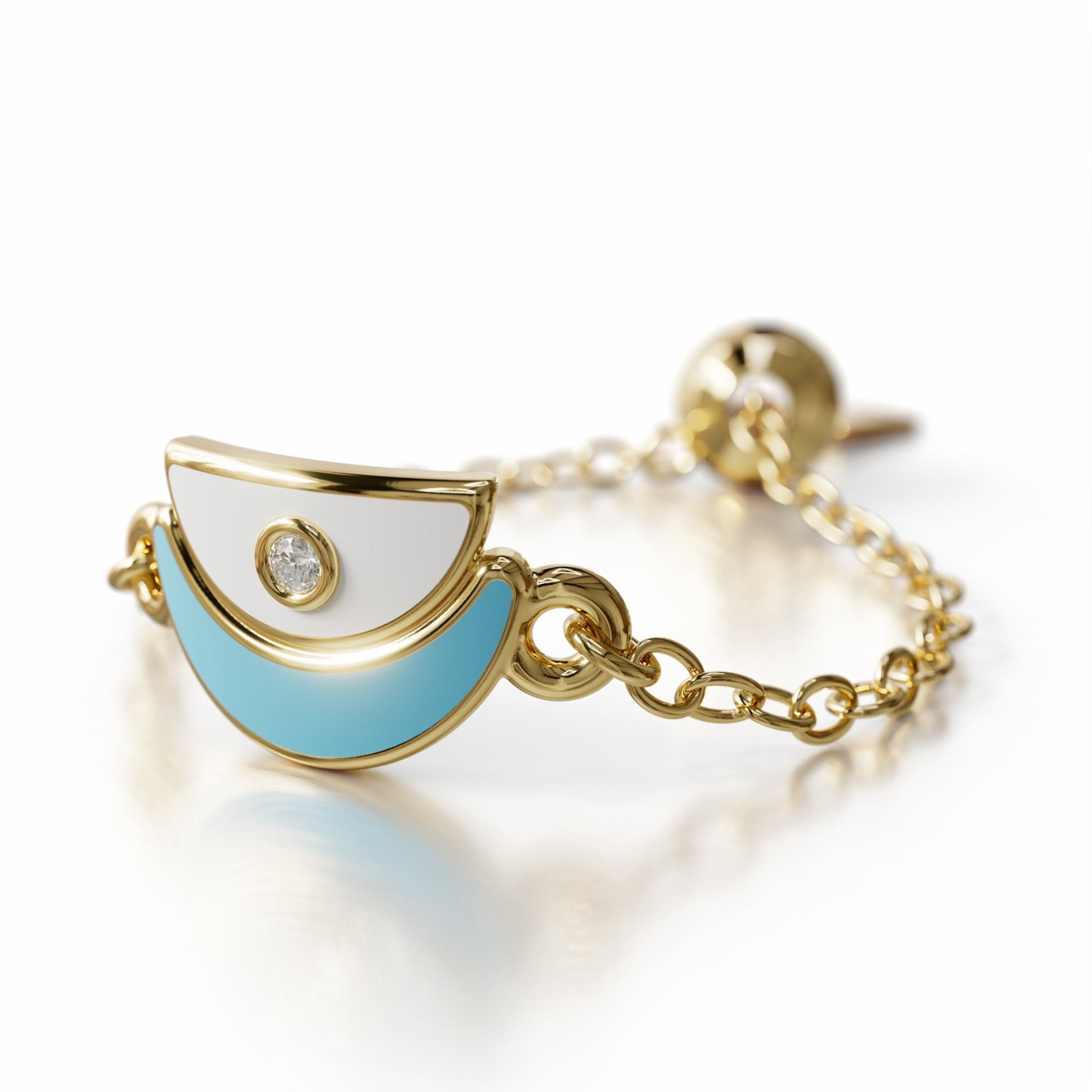 Amara Ring - Yellow Gold - Whispers of Alara -