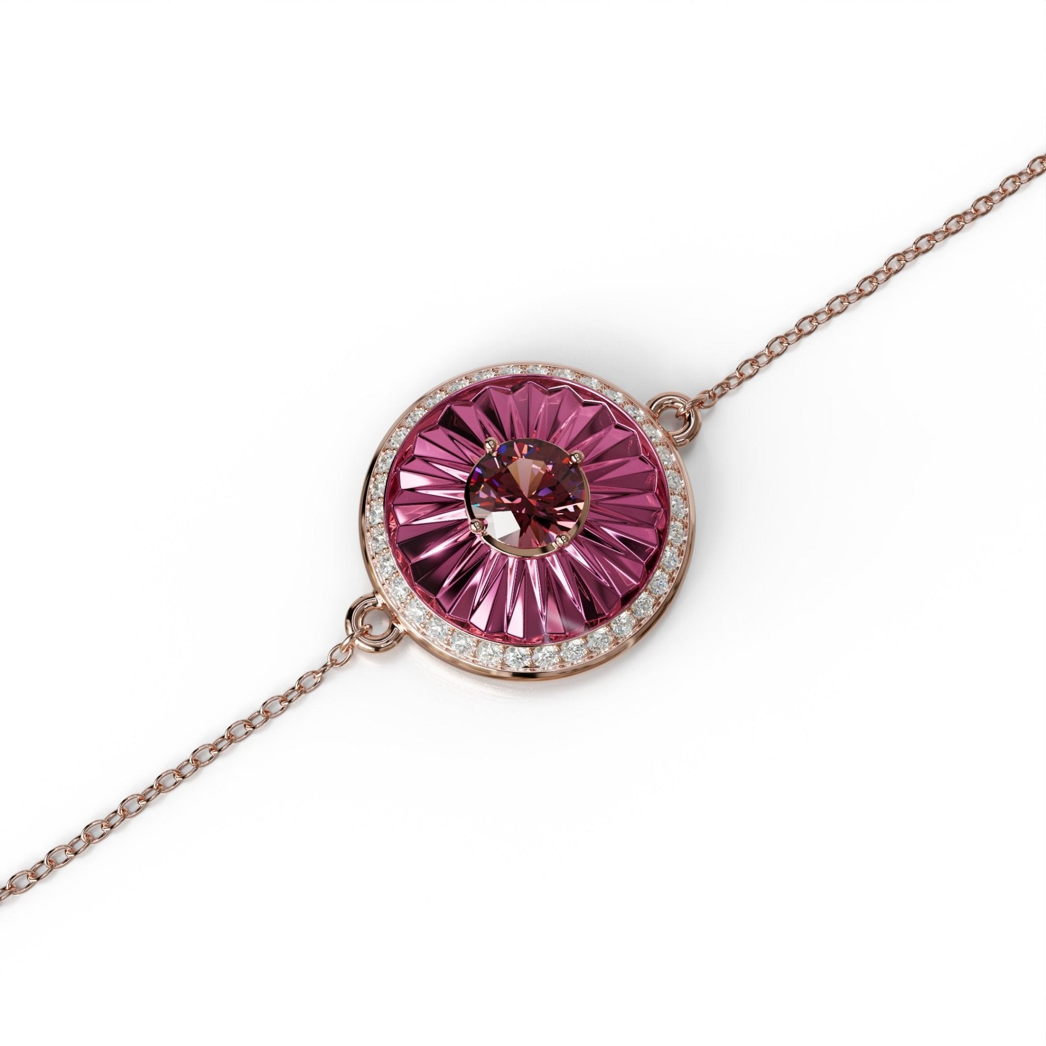 Sinan Bracelet - Rubellite - Whispers of Alara -