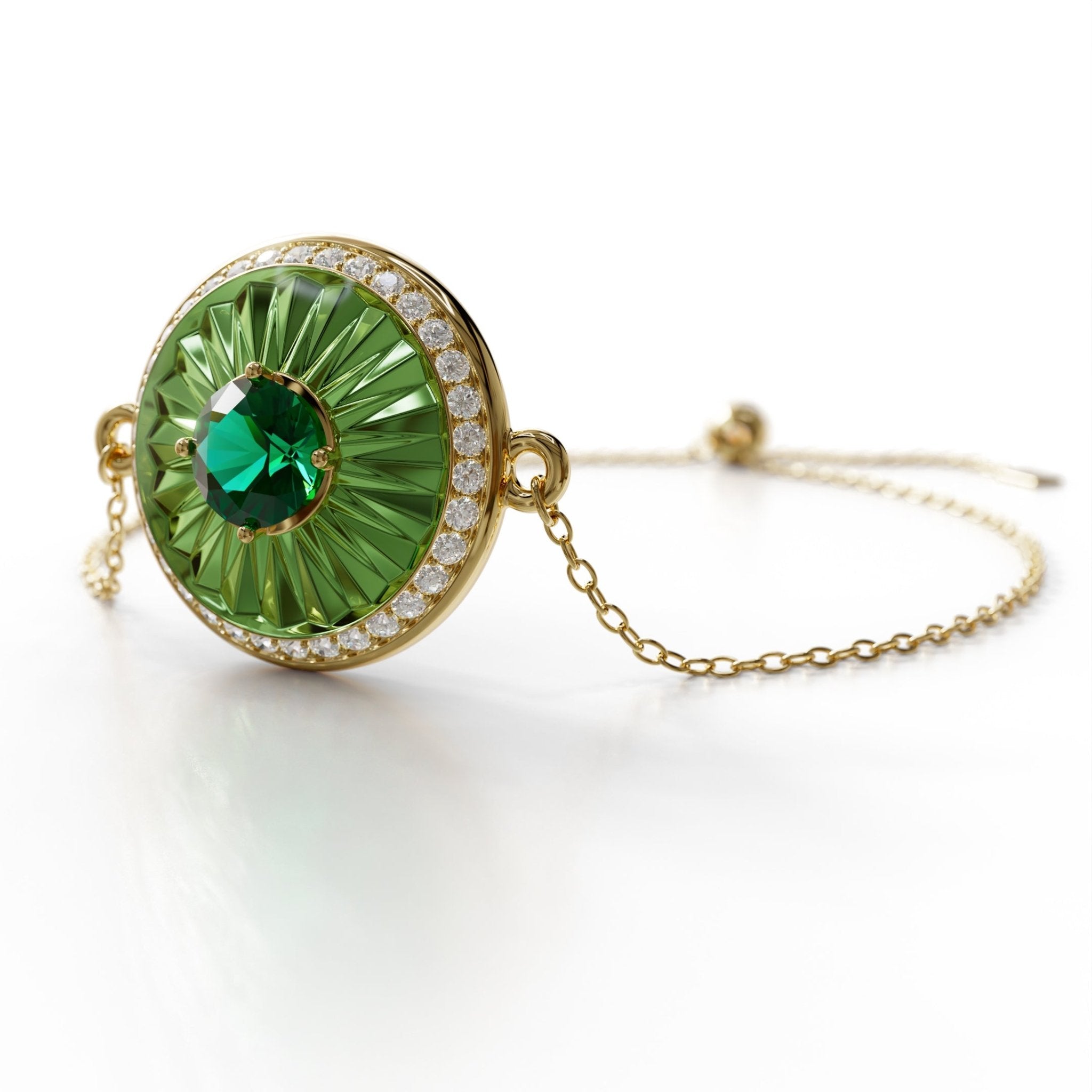 Sinan Bracelet - Verdelite - Whispers of Alara -