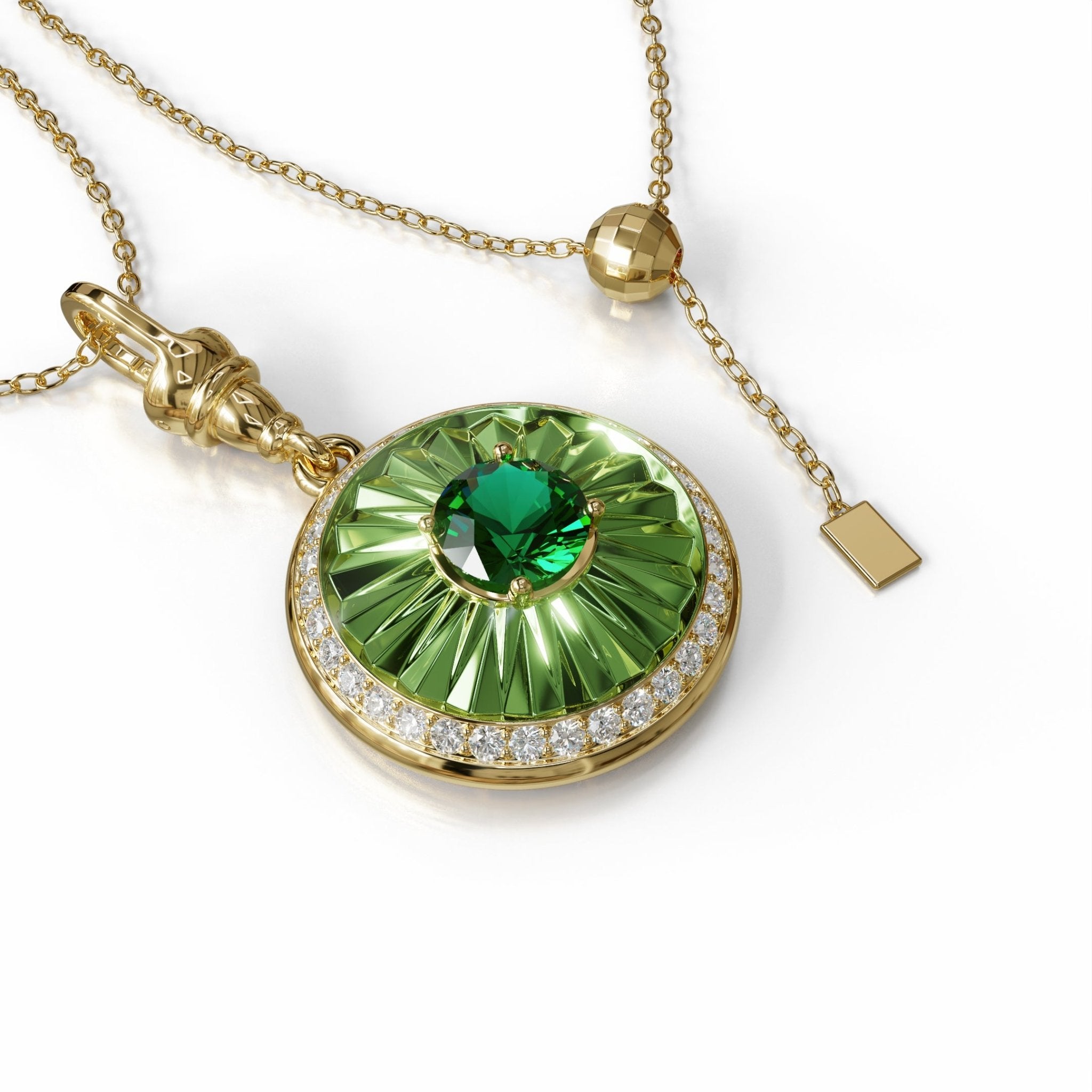 Sinan Pendant - Verdelite - Whispers of Alara -