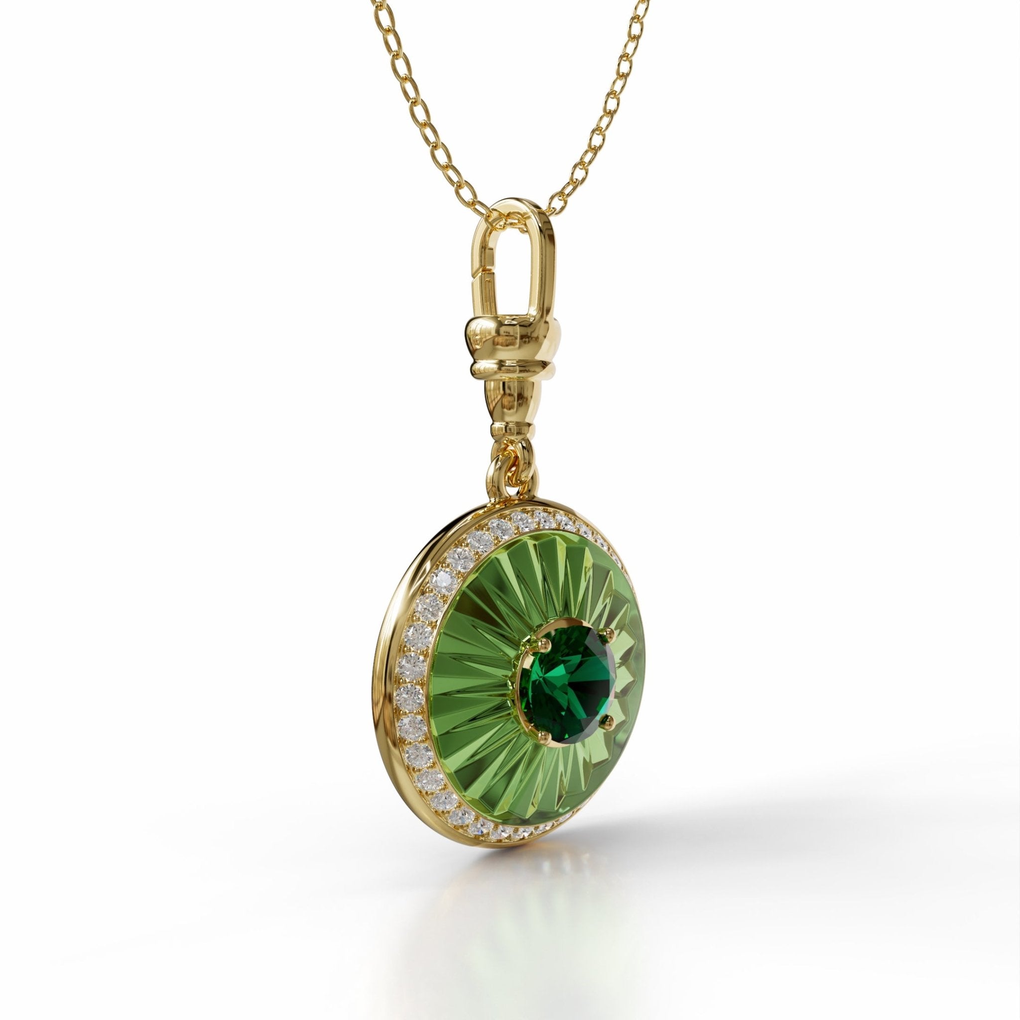 Sinan Pendant - Verdelite - Whispers of Alara -
