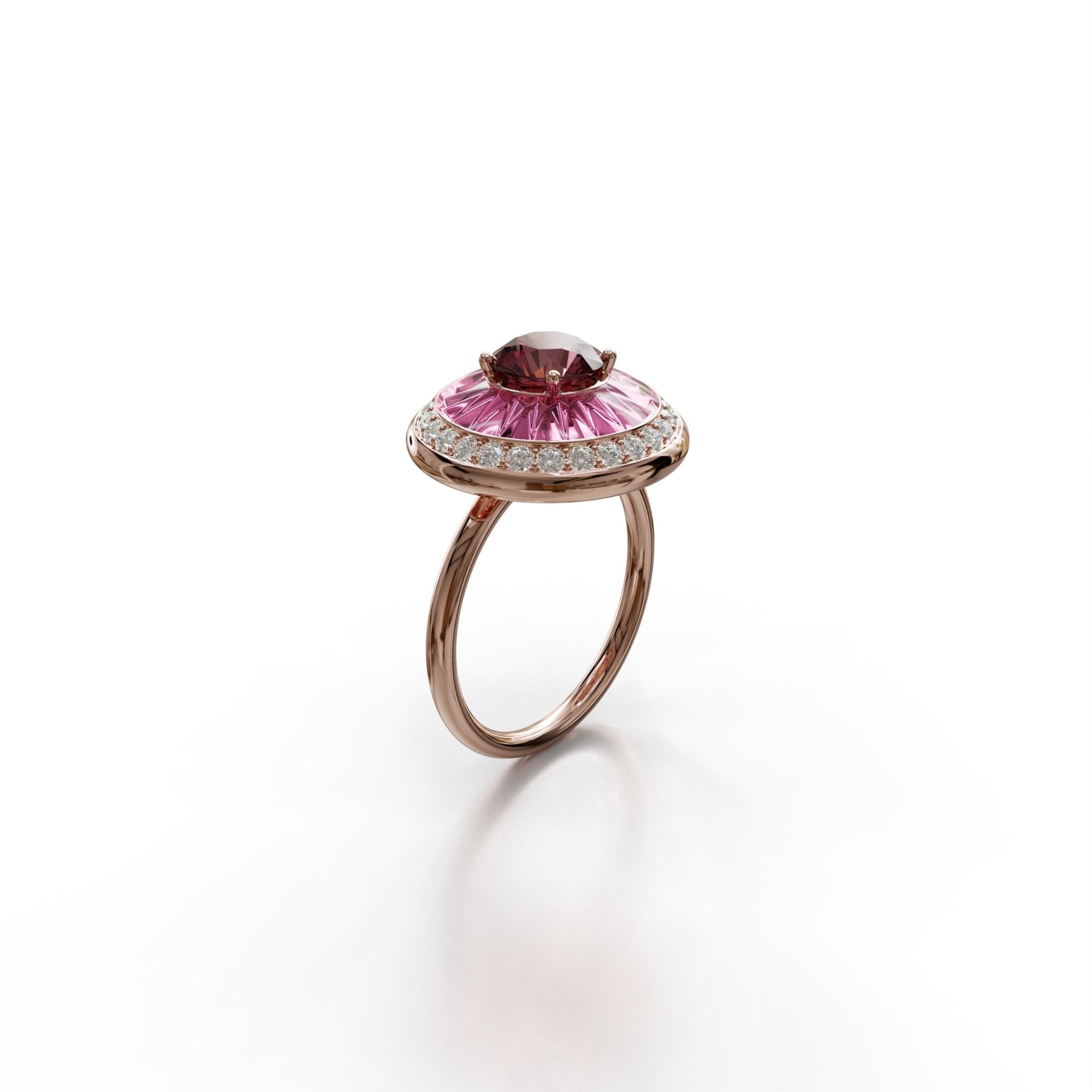 Sinan Ring - Rubellite - Whispers of Alara -