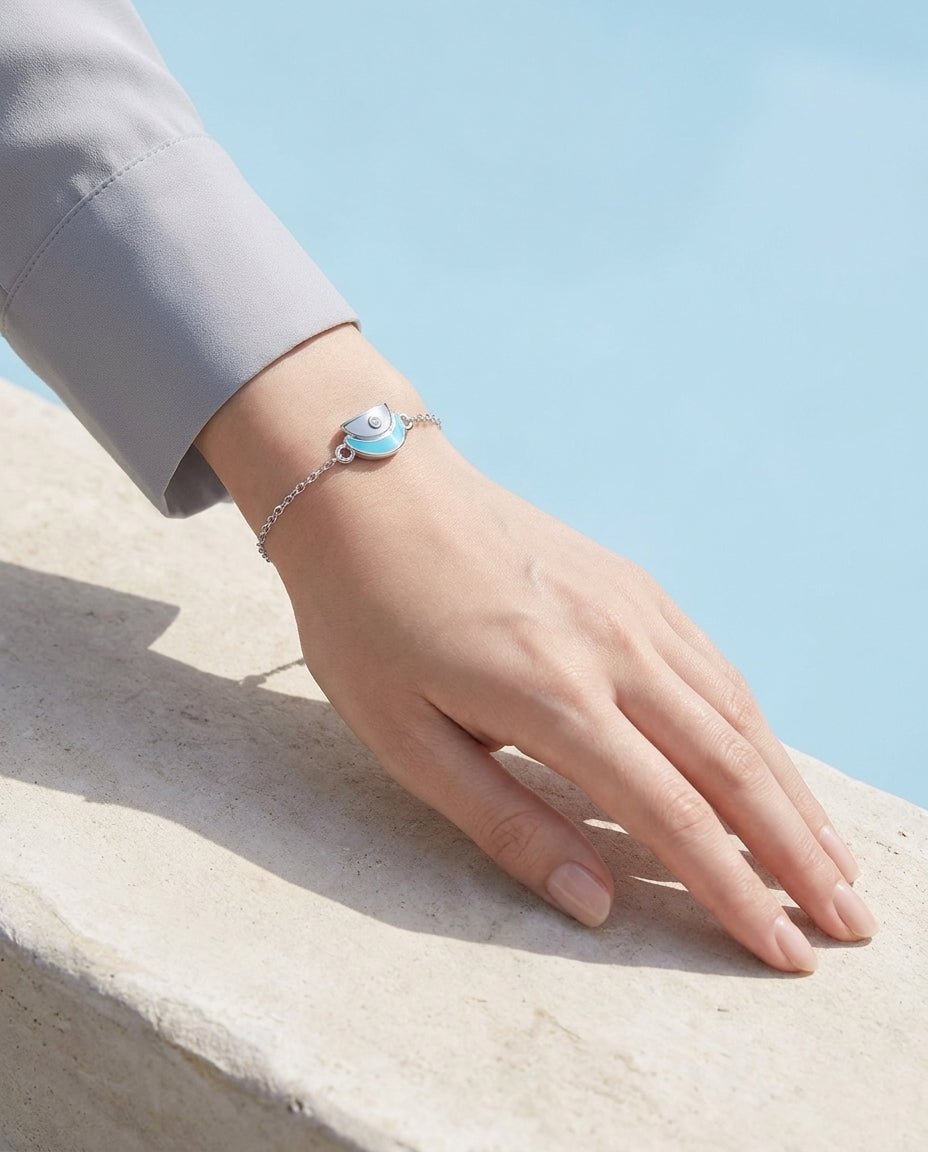 Amara Bracelet - White Gold - Whispers of Alara -