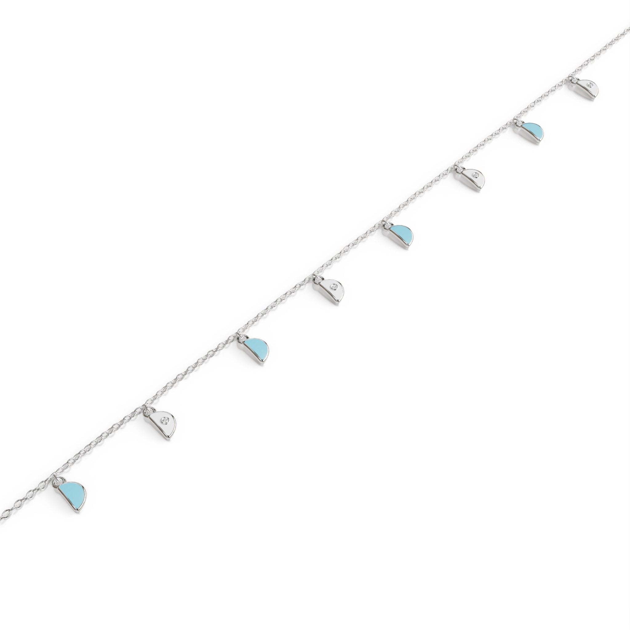 Amara Charm Pendant - White Gold - Whispers of Alara - 