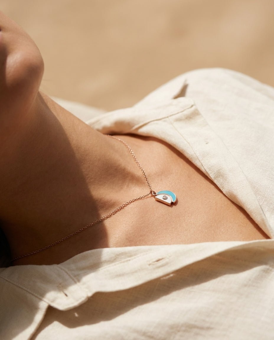 Amara Pendant - Rose Gold - Whispers of Alara -