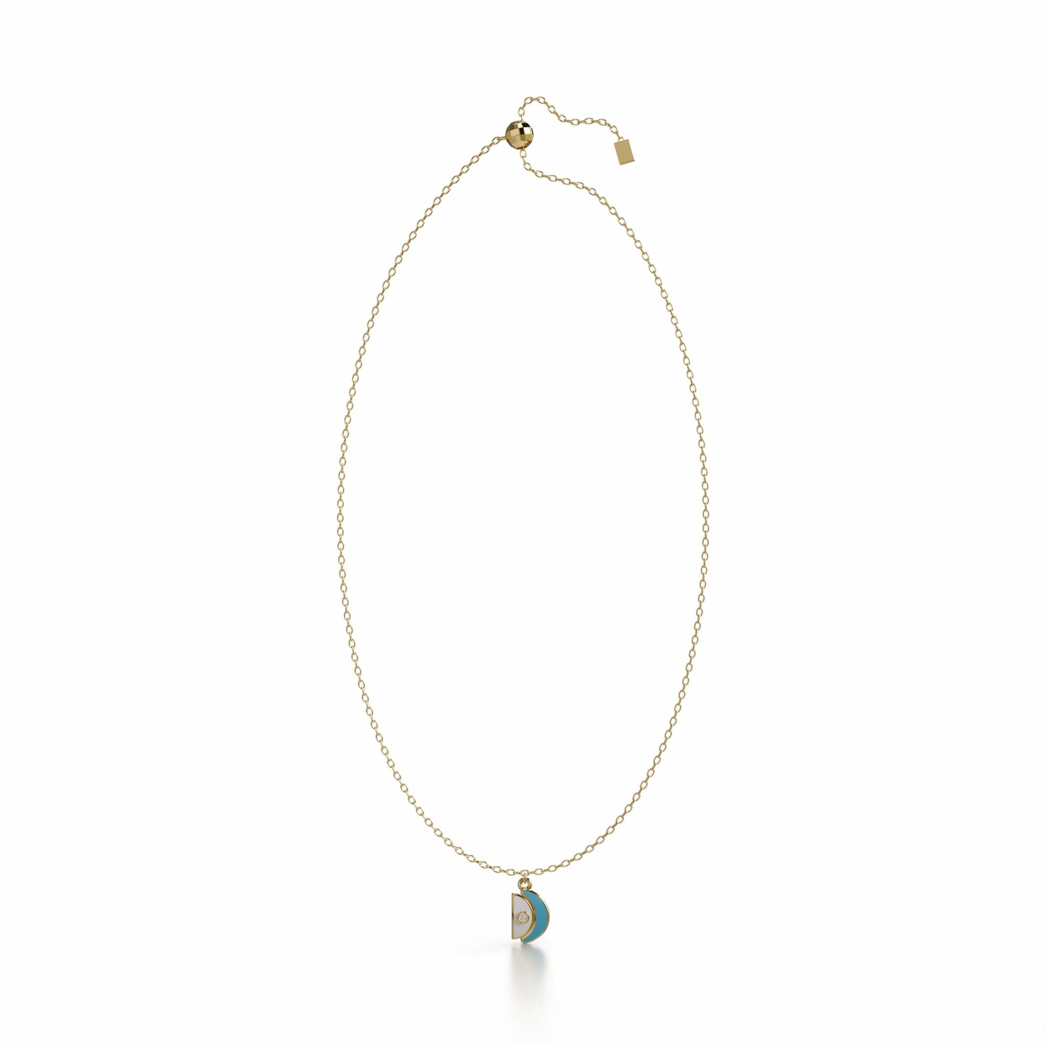 Amara Pendant - Yellow Gold - Whispers of Alara - 