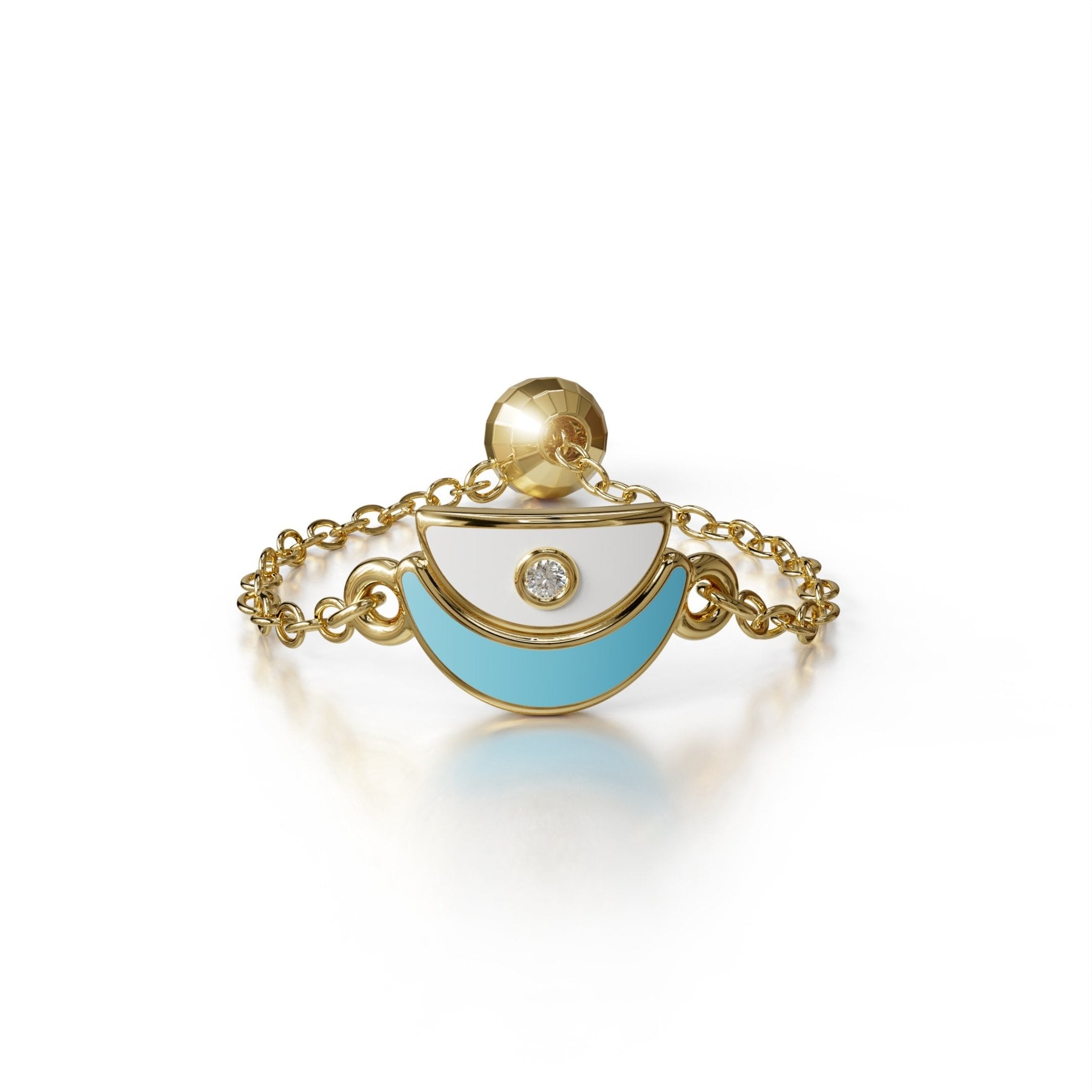 Amara Ring - Yellow Gold - Whispers of Alara - 