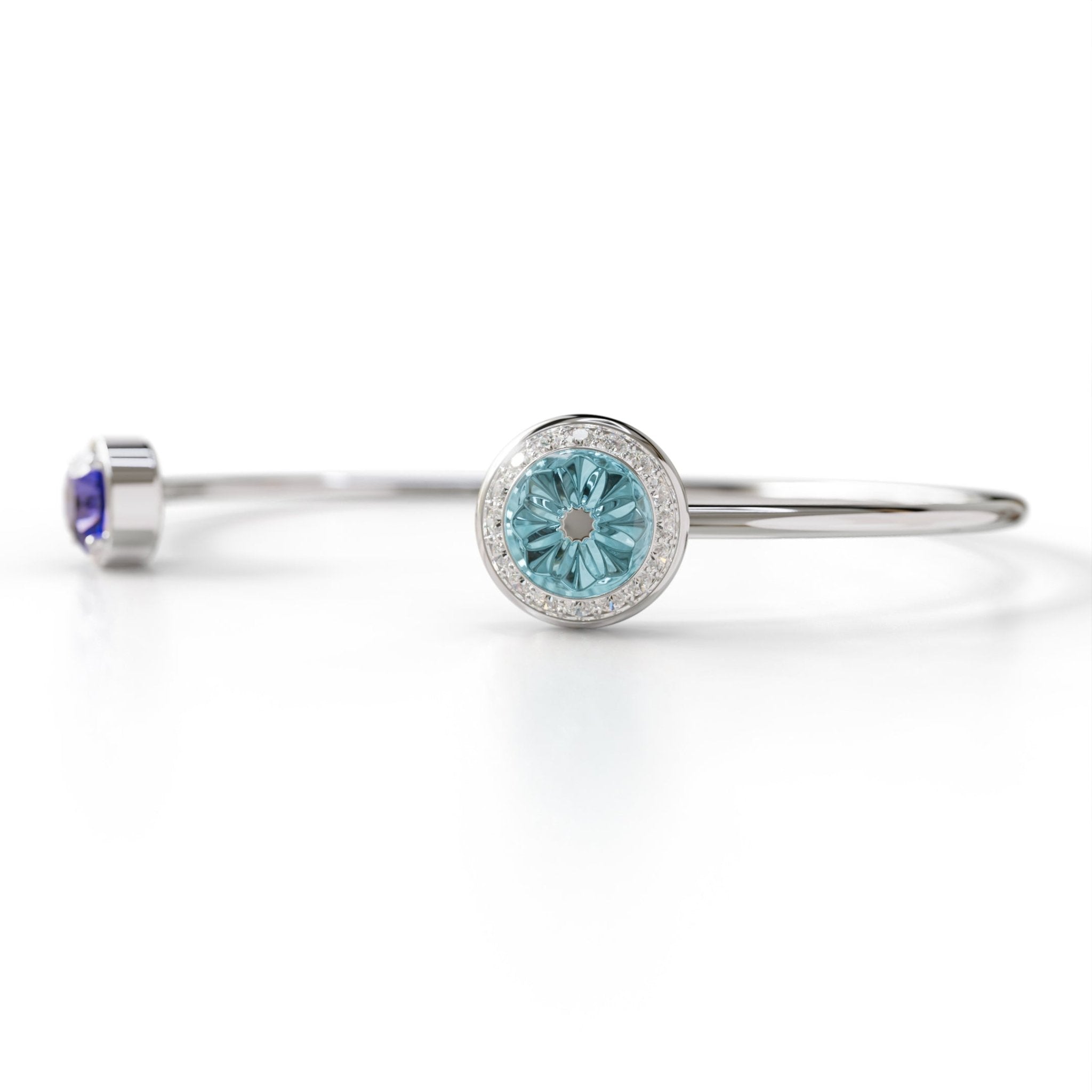 Sinan Bangle - Tanzanite - Whispers of Alara - 