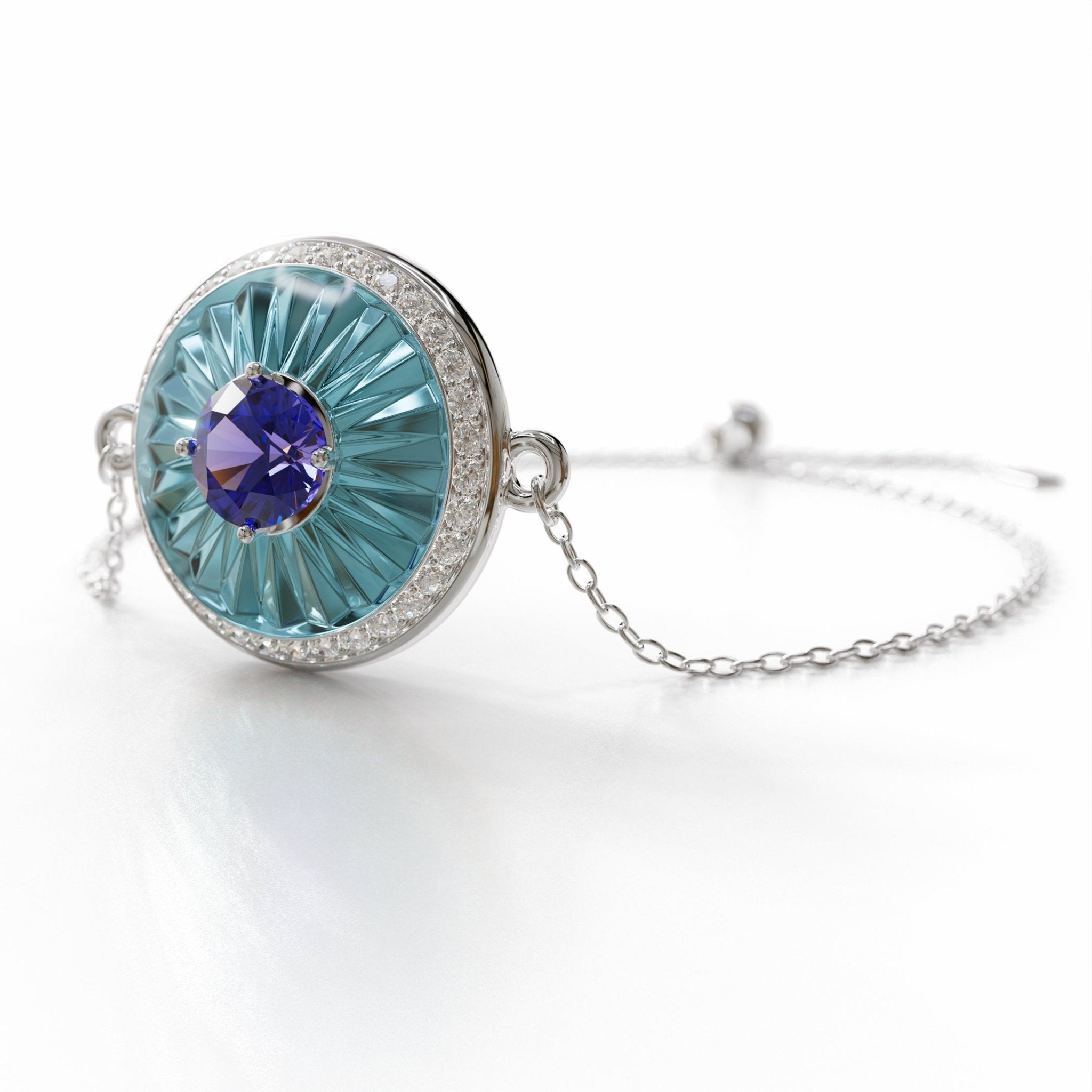 Sinan Bracelet - Tanzanite - Whispers of Alara - 
