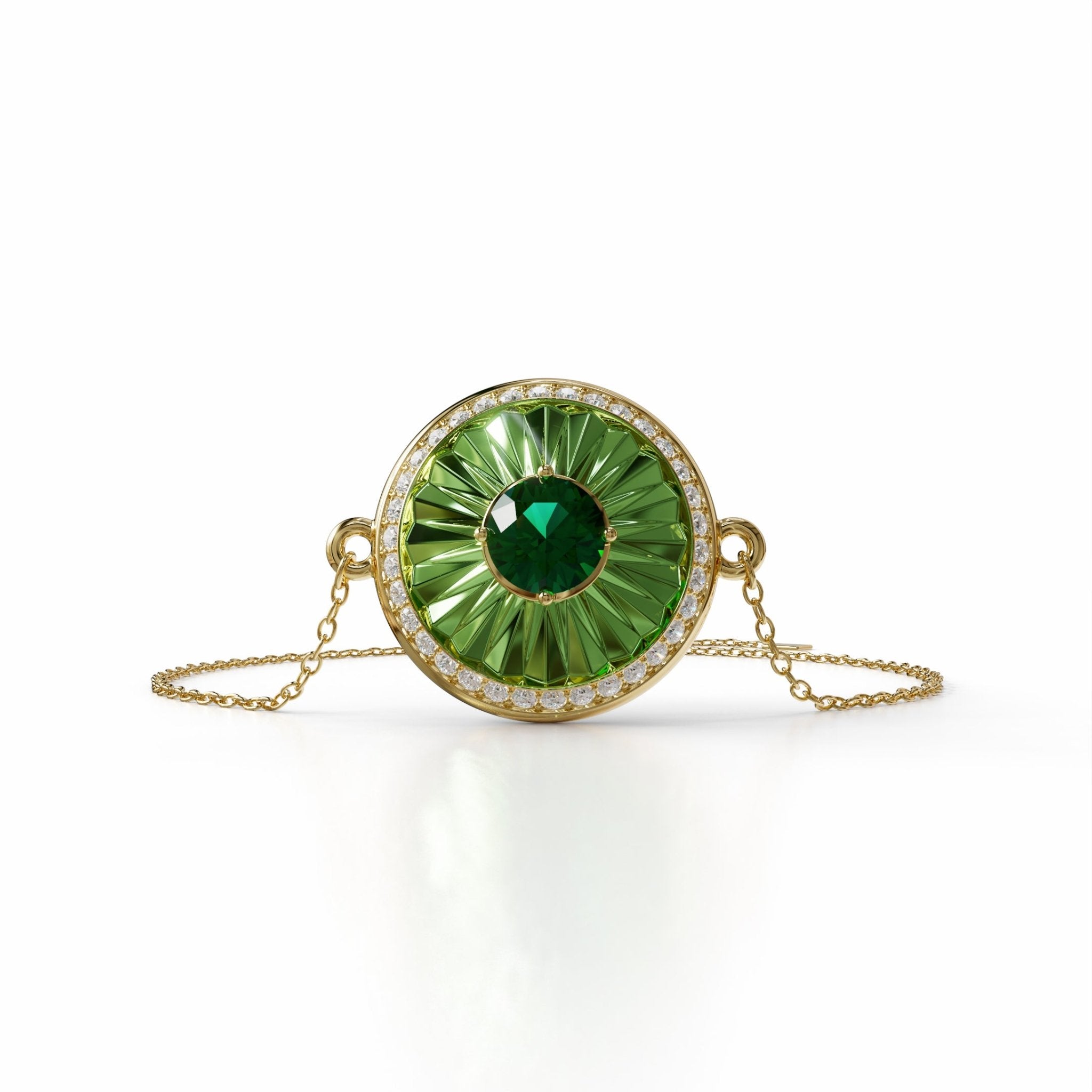 Sinan Bracelet - Verdelite - Whispers of Alara - 