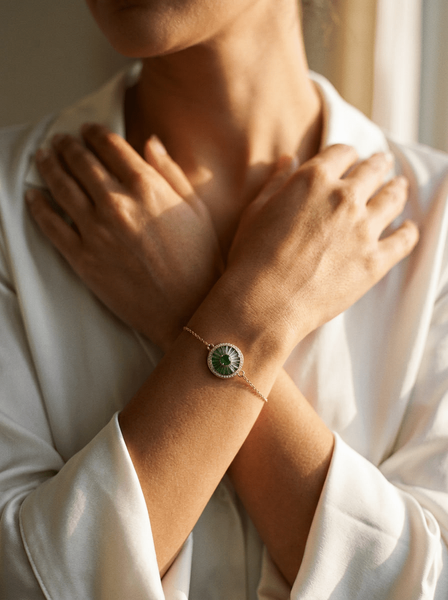 Sinan Bracelet - Verdelite - Whispers of Alara -