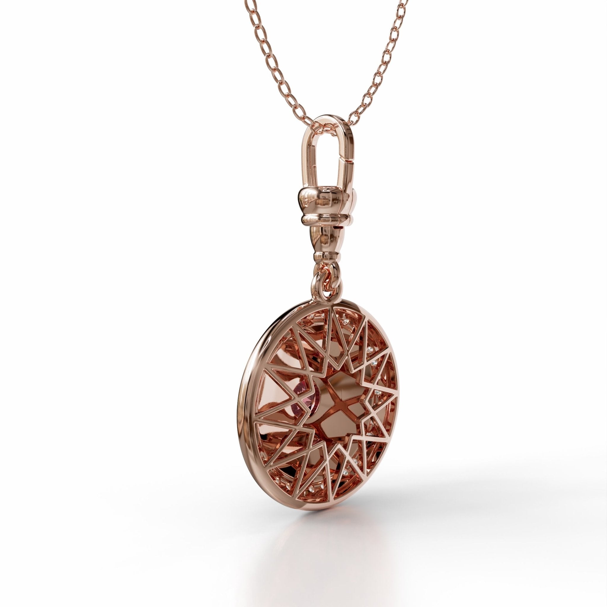 Sinan Pendant - Rubellite - Whispers of Alara - 