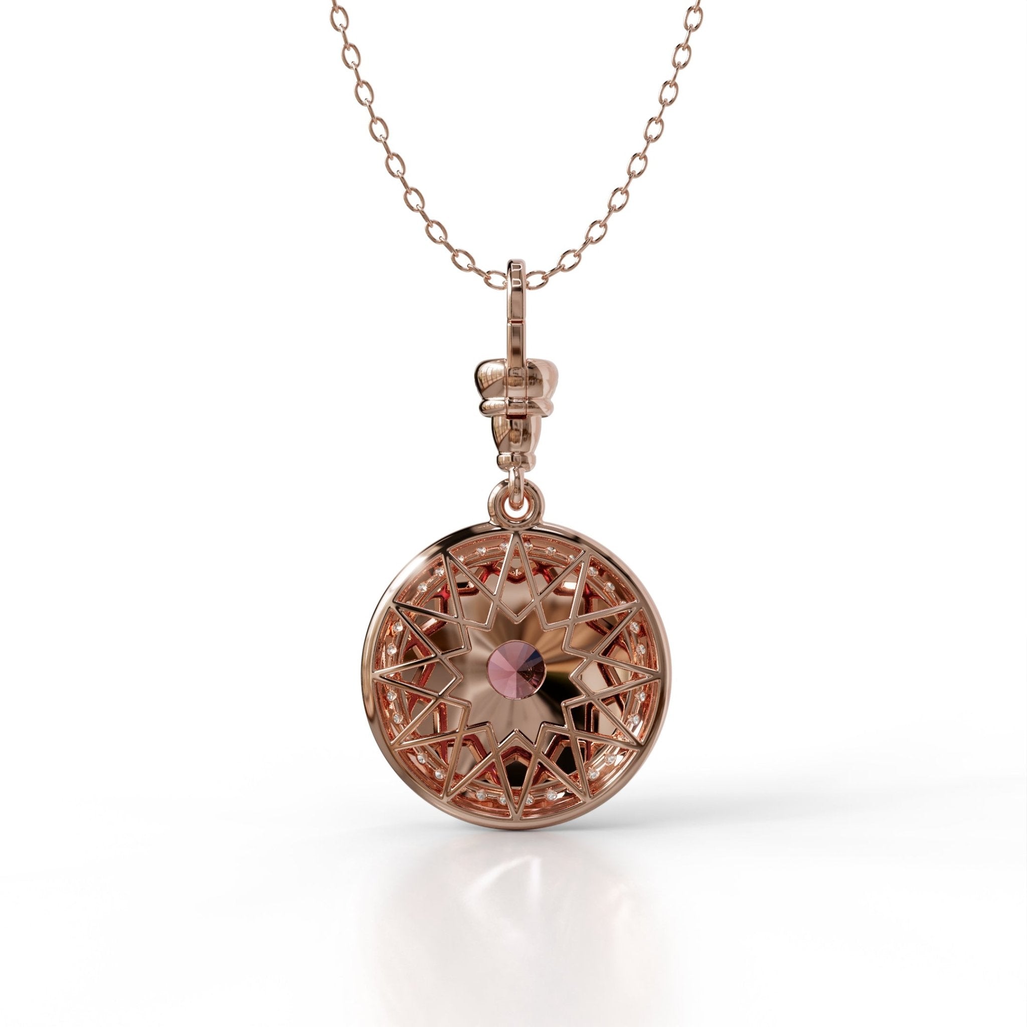 Sinan Pendant - Rubellite - Whispers of Alara - 