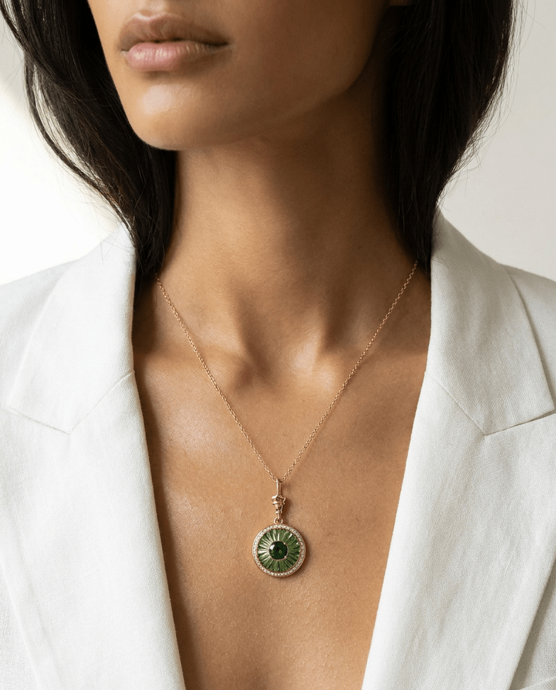 Sinan Pendant - Verdelite - Whispers of Alara -