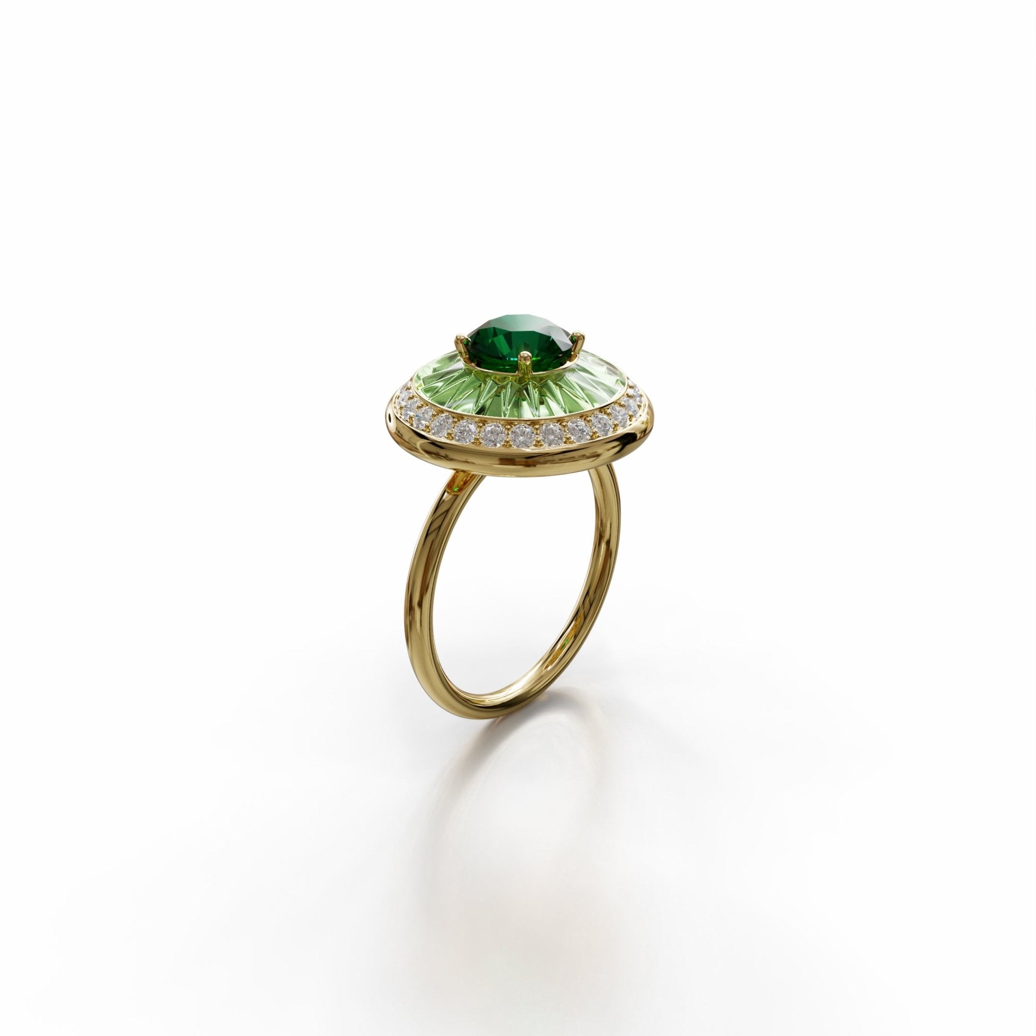 Sinan Ring - Verdelite - Whispers of Alara - 