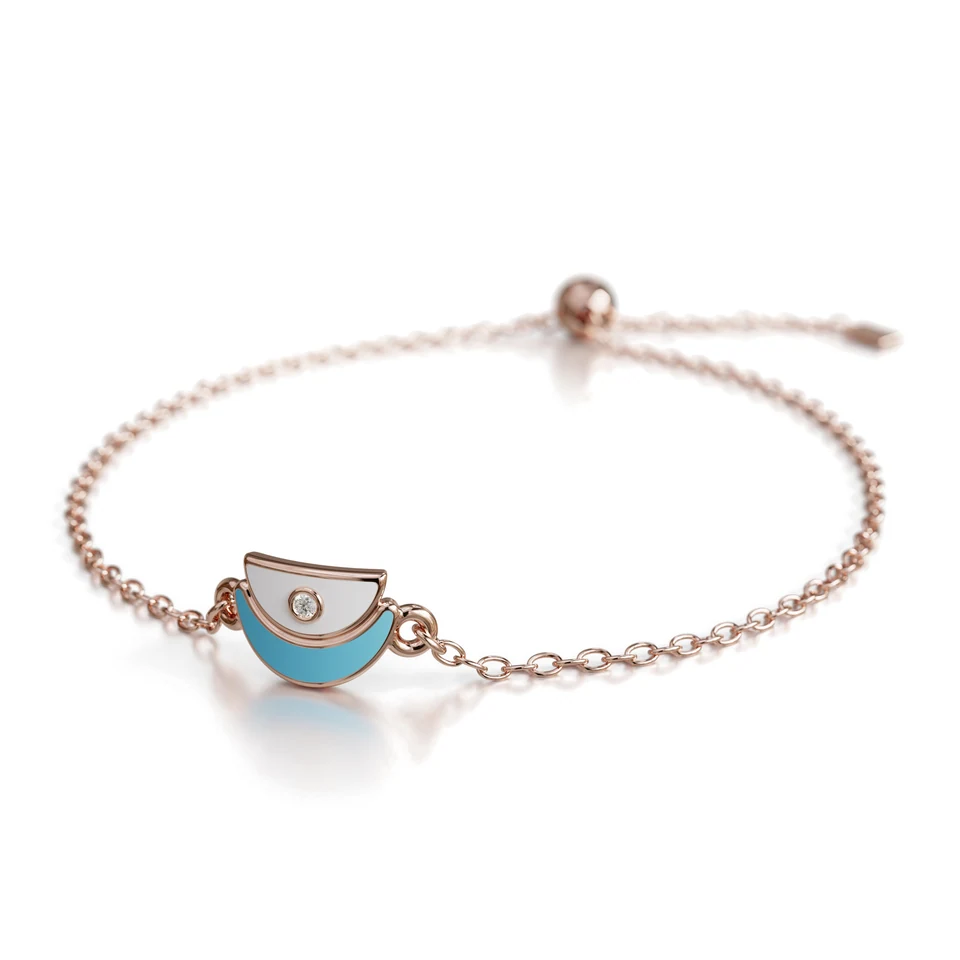 Amara Bracelet, rose gold, view 2 of 3