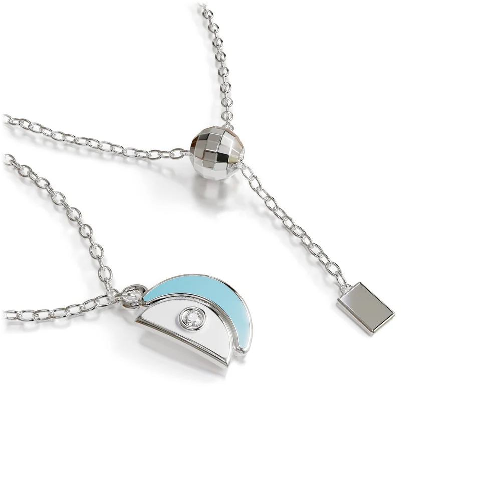 Amara Pendant, white gold